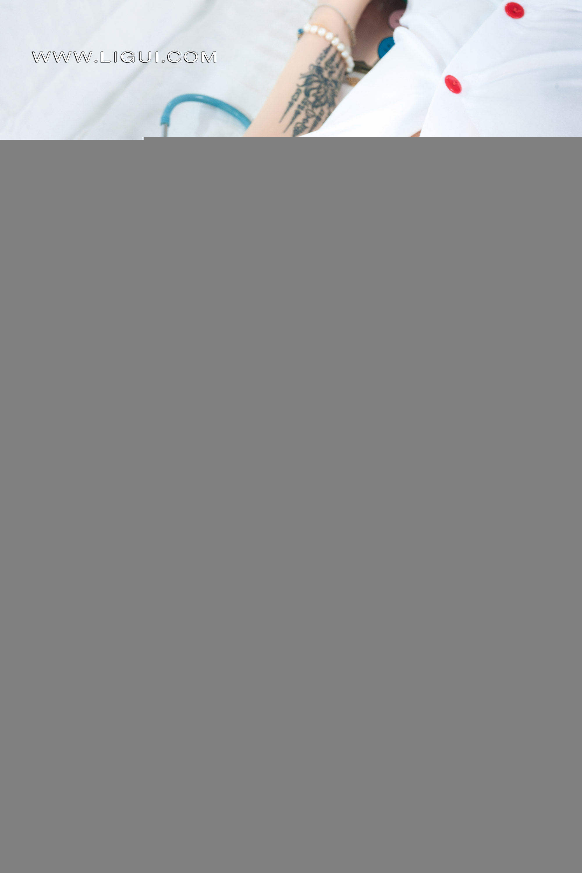 Ligui丽柜  2023.04.17 《白丝天使》 猫猫